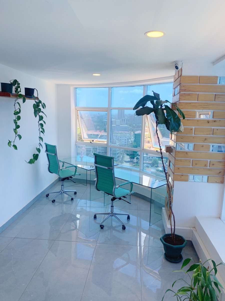 Jenga Leo Coworking- where every view feels like a breath of fresh inspiration. 🌿✨ #WorkWithAView #JengaLeoCoworking #Flexibleoffices #coworkingsaces #WorkplaceBliss #OfficeViews #WorkInStyle #OfficeVibes #ProductiveSpaces #WorkLifeBalance #CreativeHub #ComfortableSpaces