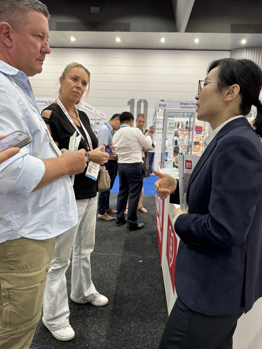 ApacBerlin45077's tweet image. Day 1 of Berlin Packaging APAC in #APPEX 2024.😀

What a amazing day! Thank you to everyone who attended. Together🤝Stronger!
#packaing #processingandpackaging #australiafoodandbeverage
