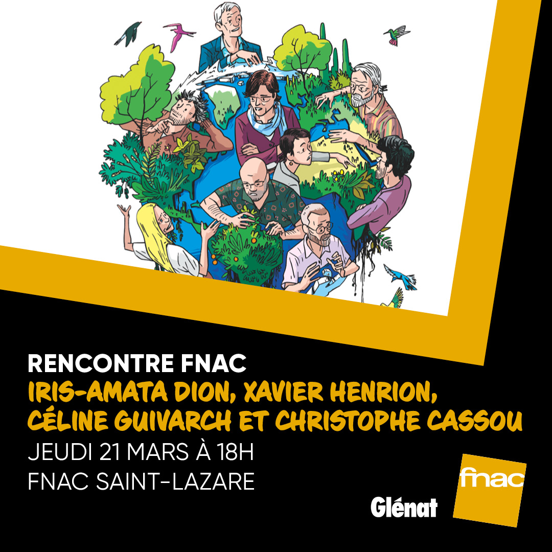 💬 Rencontre – Horizons climatiques Rendez-vous le jeudi 21 mars à 18h à la Fnac Saint-Lazare pour une rencontre exceptionnelle pour la sortie de la BD Horizons climatiques !