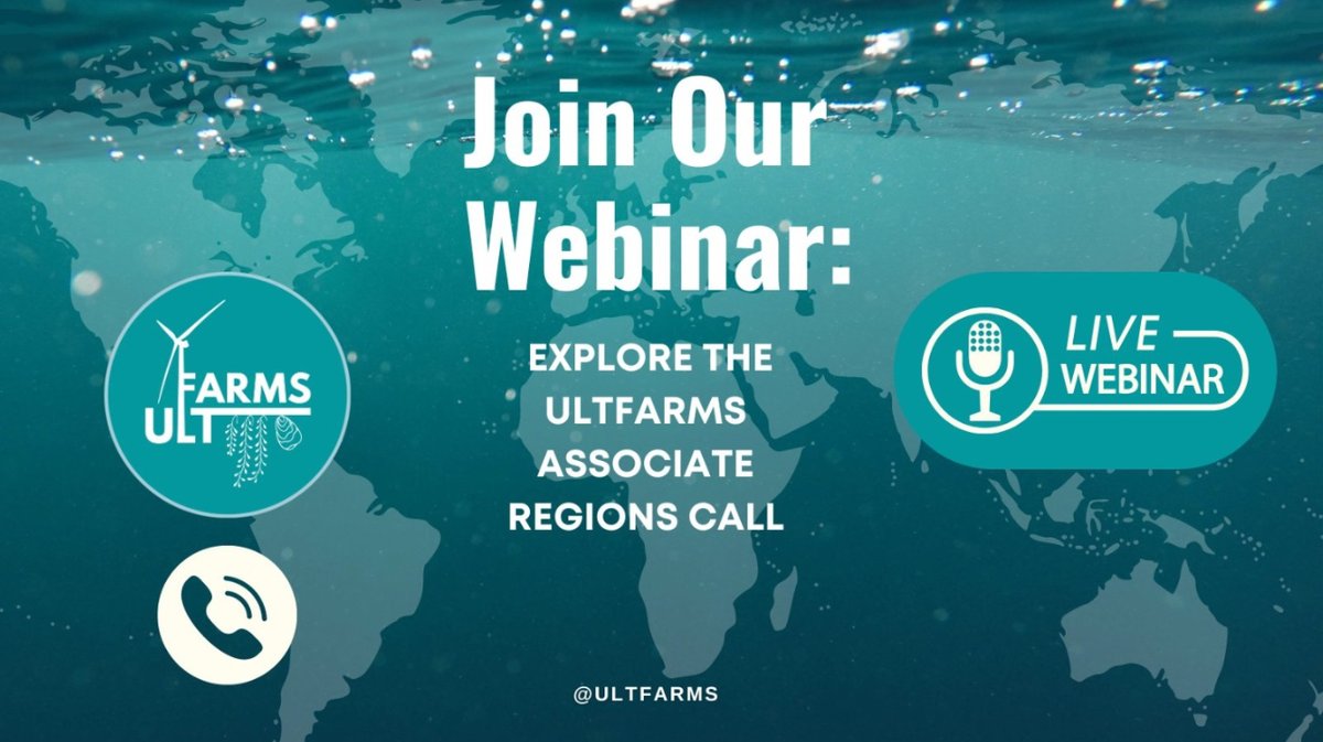 🧐Did you know that our #EUproject @ULTFARMS will celebrate a webinar to talk about their Associate Regions Call?
📣Join them! 
📅 Mar 14 🕙 10:00 CET.