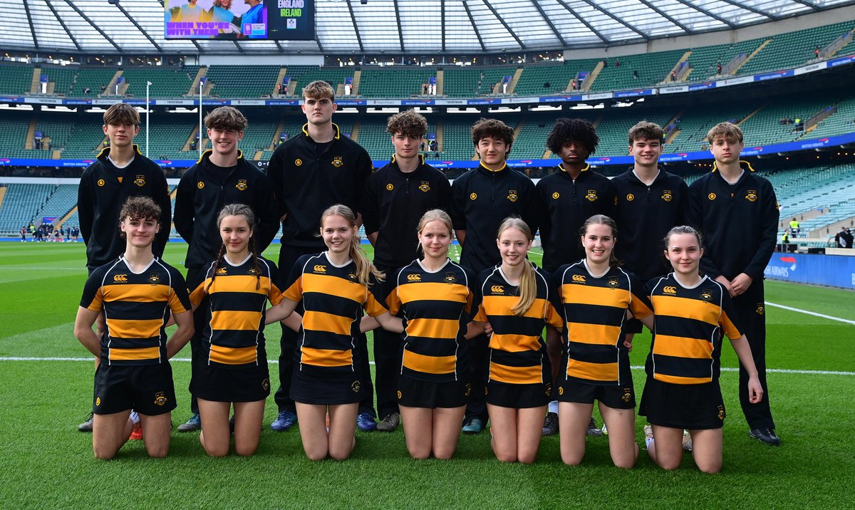 Great to welcome @LakelandsAcad & @Caterham_School to Twickenham as part of #Touch2Twickenham on Saturday.

This could be you 🫵

Year 9 and Year 12/13 events happening NOW near you

bit.ly/T2TSignup