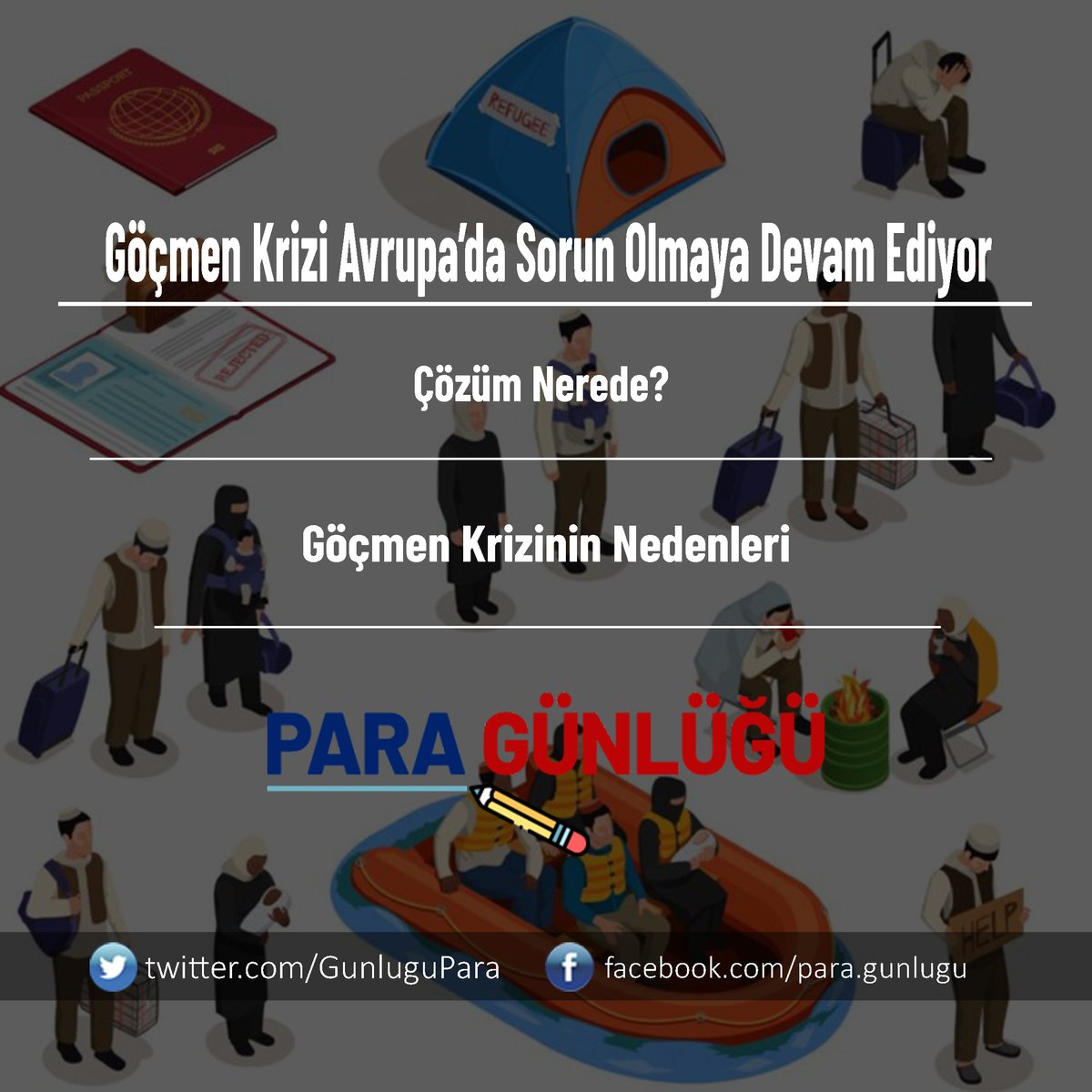 Göçmen Krizi Avrupa’da Sorun Olmaya Devam Ediyor: Çözüm Nerede? paragunlugu.com/gocmen-krizi-a… #paragunlugu