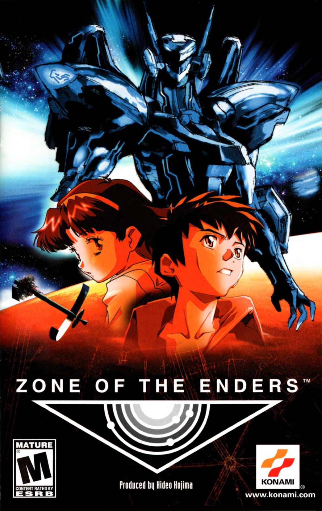 【非売品】ZONE OF THE ENDERS B2サイズ ゲーム ポスター ① Zone of the Enders (B2) Japanese Promotional Poster – The