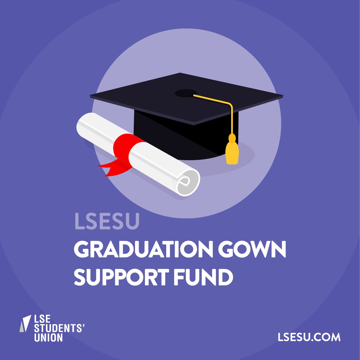 The Graduation Support Funds is open for July 2024 ceremonies. the funds cover the graduation cap, gown hire costs, and/or graduation photography for students unable to afford them. Deadline: Friday 10 May, 5pm. With limited Awards apply now! lsesu.com/support/fundin…