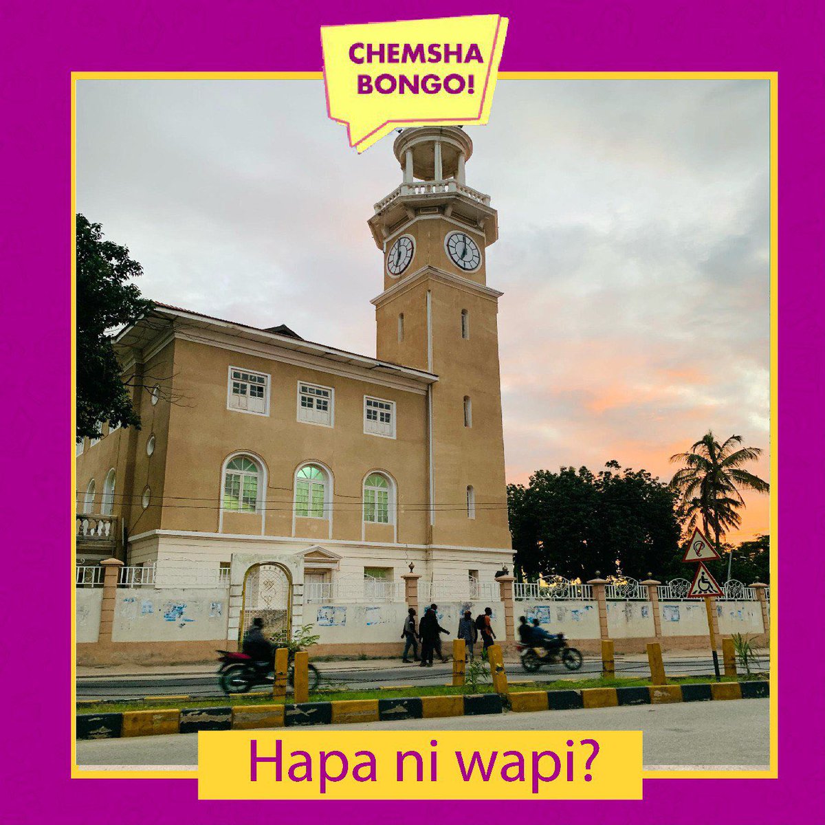 💡Chemsha bongo: Picha hii imepigwa wapi?📍