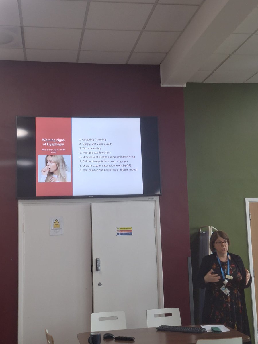 Talking all things dysphagia and the importance of speech therapists roles to our senior managers at SAFE #NutritionAndHydrationWeek #swallow awareness day <a href="/billyfashanu/">Billy Fashanu</a> <a href="/Amyives6/">Amy Ives RD</a> <a href="/MSEHospitals/">Mid and South Essex NHS Foundation Trust</a> <a href="/RCSLT/">RCSLT 💙</a> <a href="/DianeRi95721740/">Diane Richards</a> <a href="/JennyGates16/">Jenny Gates</a> <a href="/PhilipsTheresa/">Theresa Philips 💙</a>