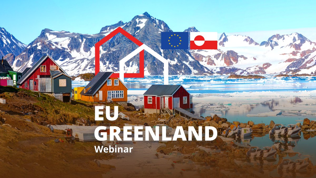 Webinar om EU og Grønland starter nu! 🇬🇱🇪🇺 Følg med live her fra klokken 14.00: getvisualtv.net/stream/?eu-vk3… Moderator: @Breum_Martin Talere: @tomasbaert 🇪🇺 Naaja H. Nathanielsen 🇬🇱 @Jari1362 🇫🇮 @IamPerHaugaard 🇪🇺 #eudk #dkpol