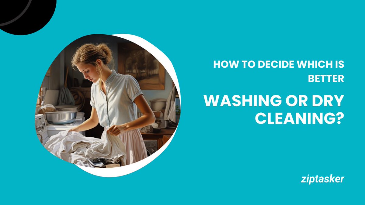 How Do You Determine Whether Dry Cleaning or Washing is Superior?

ziptasker.co.uk/how-do-you-det…

#DryCleaning #LaundryDay #CleanClothes #WashAndWear #FreshAndClean #FabricCare #StainRemoval #LaundryLife #ClothingCare #DryCleanOnly #WashDay #Spotless #ProfessionalCleaning #Ziptasker