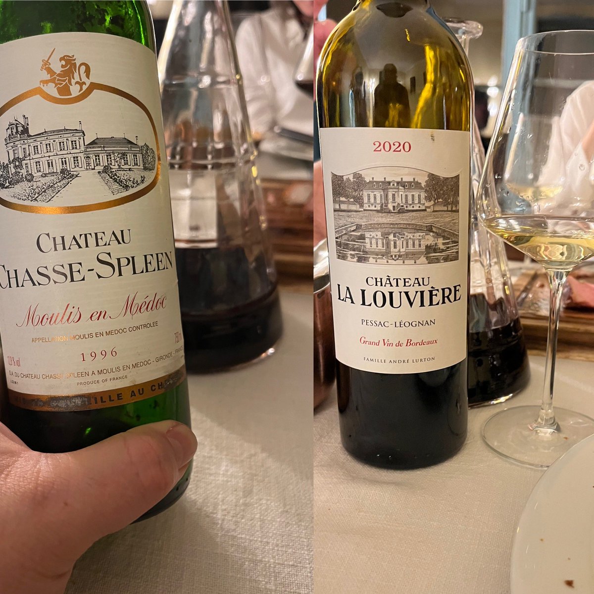 #vins Sips of great quality duo & affordable ones #bordeauxwines #chassespleen1996 #chateauLaLouviere2020 have u ever try them? @thewinetattoo @RealWineGuru @winewomansong @Liam3494 @MatthewSJukes @JeremyPalmer7 @jules_mahon @JRCX @AugustoSaracco @gailbenzler @KitchenSprout #BDX
