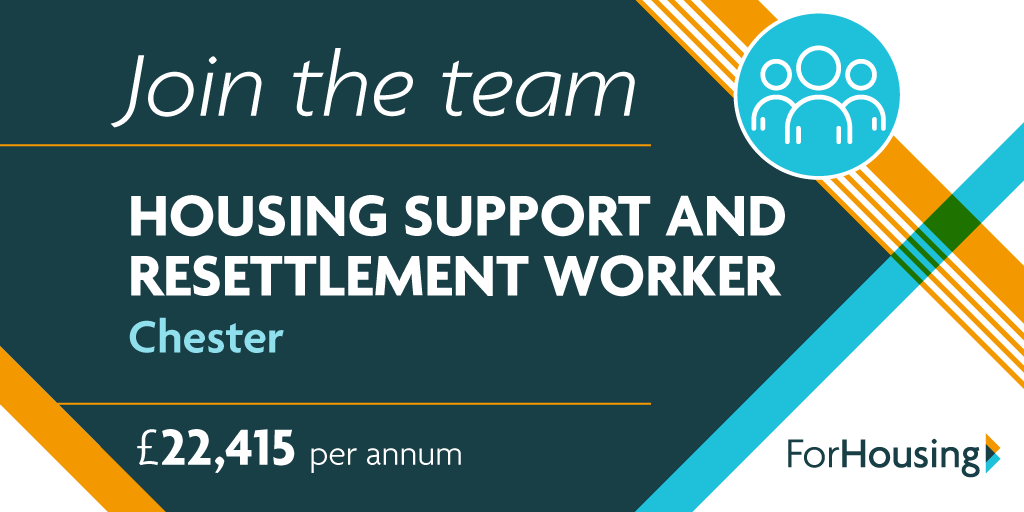 Could you be our next Housing Support &amp; Resettlement Worker?

You don’t need previous experience for this role, just the right attitude! You'll be working with homeless adults to create support plans &amp; helping them with budgeting &amp; life skills.

Apply now: bit.ly/437lv74