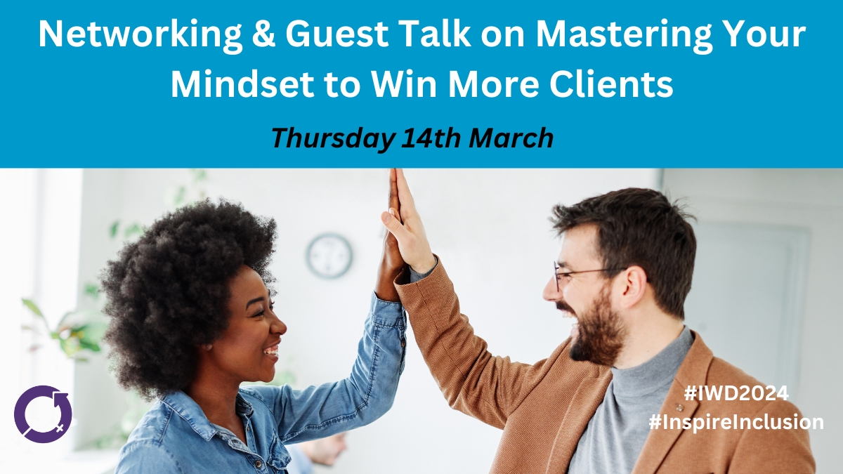 There’s still time to sign up for our NLCCE networking event on Thursday with a special guest talk on how to master your mindset to win more clients, from Mindset Coach @Desi_Christou . We will also be celebrating International Women’s Day! Register here: ow.ly/iuha50Qz9ii