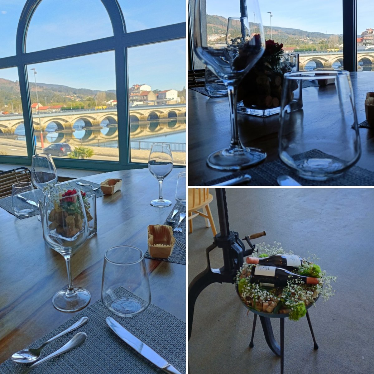 O equipo da Viñoteca "Casa do monte" en plena faena, dinme por aquí que os  seis primeiros en achegarse ao Mercado están convidados a un viño e unha tapa de queixo galego.
#FormaciónProfesional