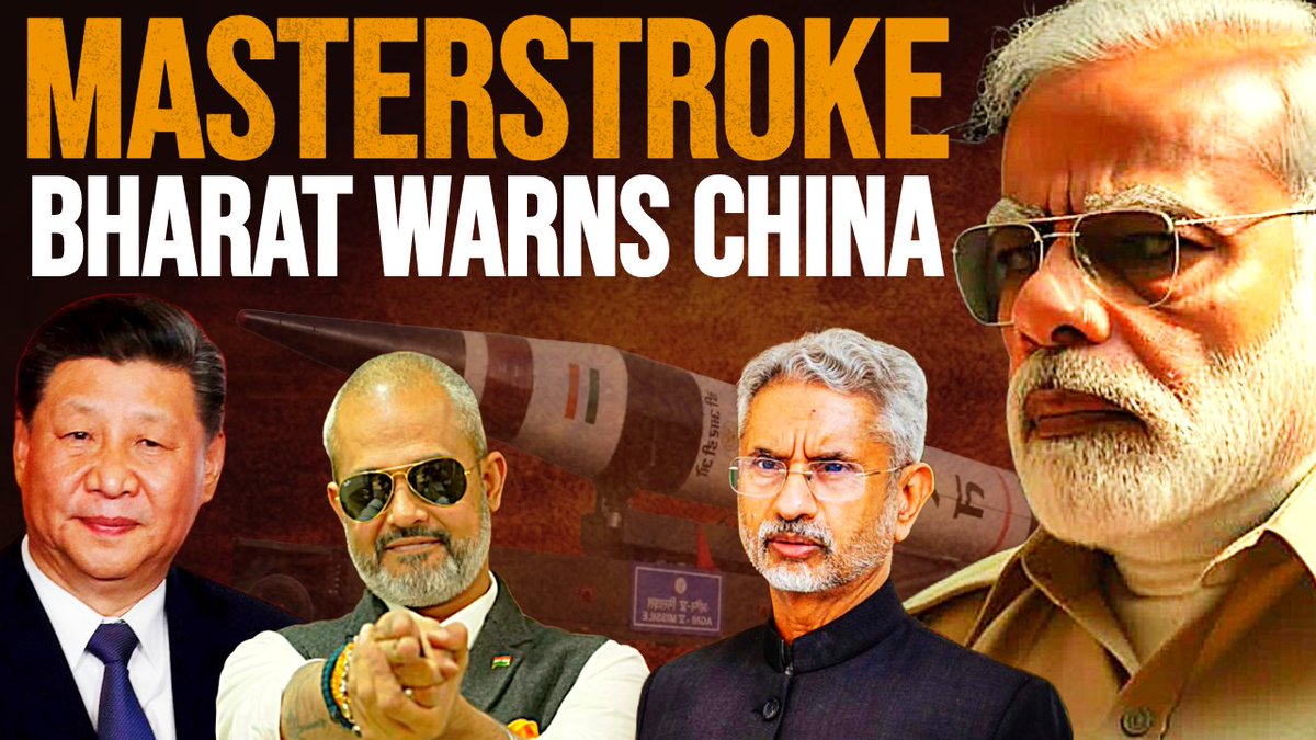 LIVE at 10 pm Bharat Warns China I Bharats Plan Against China During Elections I Sela Tunnel, Agni 5 I Aadi youtube.com/watch?v=5TBnBQ… #Bharat #china #modi #jaishankar #xijinping #ladakh #arunachal #selatunnel #agni5 #lakshadweep #indianairforce #indianarmy #indiannavy