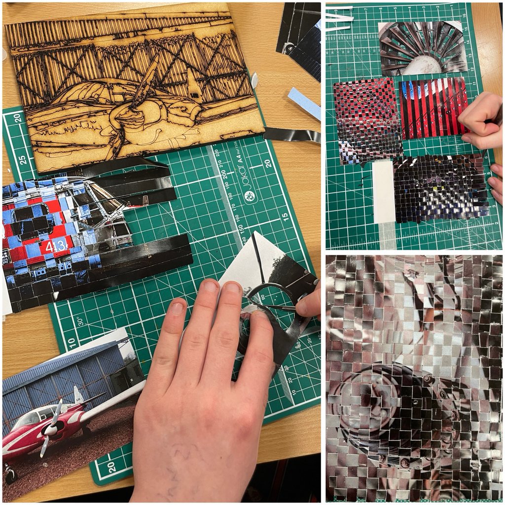 Great experimental work from Y10 photography students today, learning new skills with a craft knife to manipulate photographs. #enjoyingexcellence Via: @hx_adt on Mastodon @ ExceedLP 📰 View News: hallx.me/ETiK0
