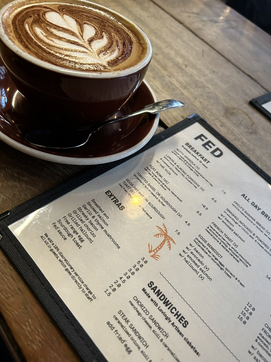Good business/<a href="/Turton_FC/">Turton Football Club</a>  breakfast with the legend that is <a href="/pwgray/">Peter Gray</a> this morning. Can’t beat <a href="/FederalCafeBar/">Federal Cafe & Bar</a> NQ for a good start to the day.