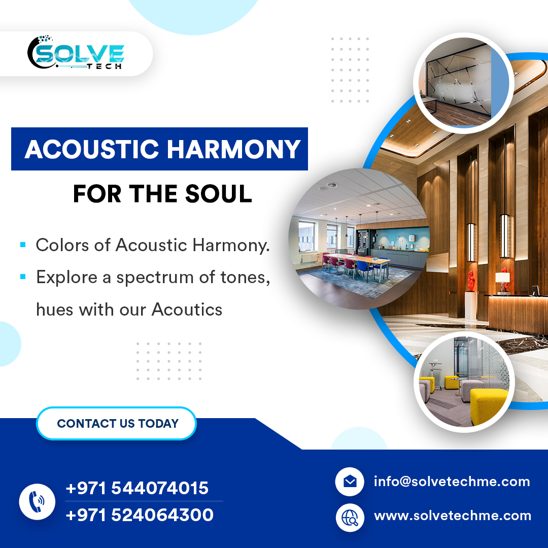 SolveTechLLC's tweet image. Discover the magic of sound with SolveTech Acoustics Engineering Services in Dubai, UAE!🌆✨

Call us now for a chat and let&apos;s make your place sound and look amazing!📞🏙️
📞 +971 524064300 
📧 info@solvetechme.com
🔗 solvetechme.com/acoustic-servi…

#AcousticHarmony #SolveTech #Dubai