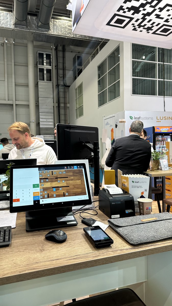 Star are pleased to be at @Internorga with <a href="/leafsystems/">leafsystems</a> exhibiting our POS and kiosk solutions, featuring the TSP143IV, mC-Print3 and more! #internorga2024