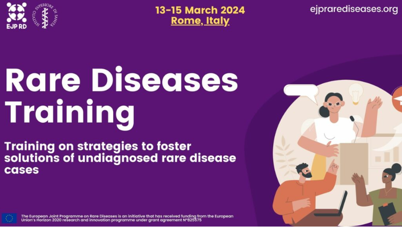 #Training on #strategies to foster #solutions of @undiagnosed #raredisease cases

March 13-15

Tomorrow, at @istsupsan ❗️

Day 1
@WilhelmFound @ERN_RND @Holmson69 @cnag_eu @LeslieMatalonga @DTaruscio 

@EJPRareDiseases #UDNI @Solve_RD #EJPRD #malattierare @TVMR_CNMR