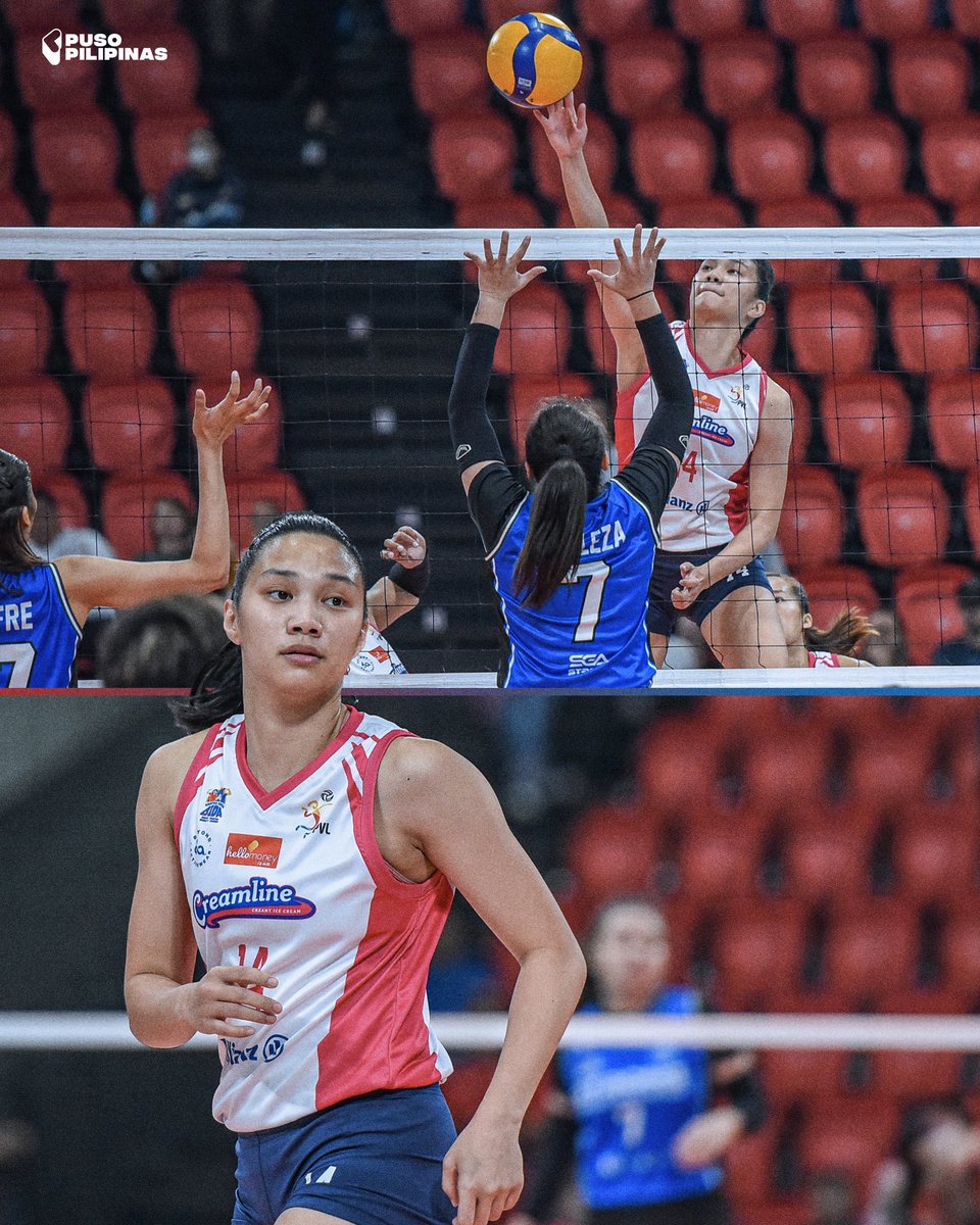 puso_pilipinas's tweet photo. Safe to say BDL’s 1st start for Creamline went well 🔥

#PVL2024 #TheHeartofVolleyball https://t.co/ubOMizWWkB