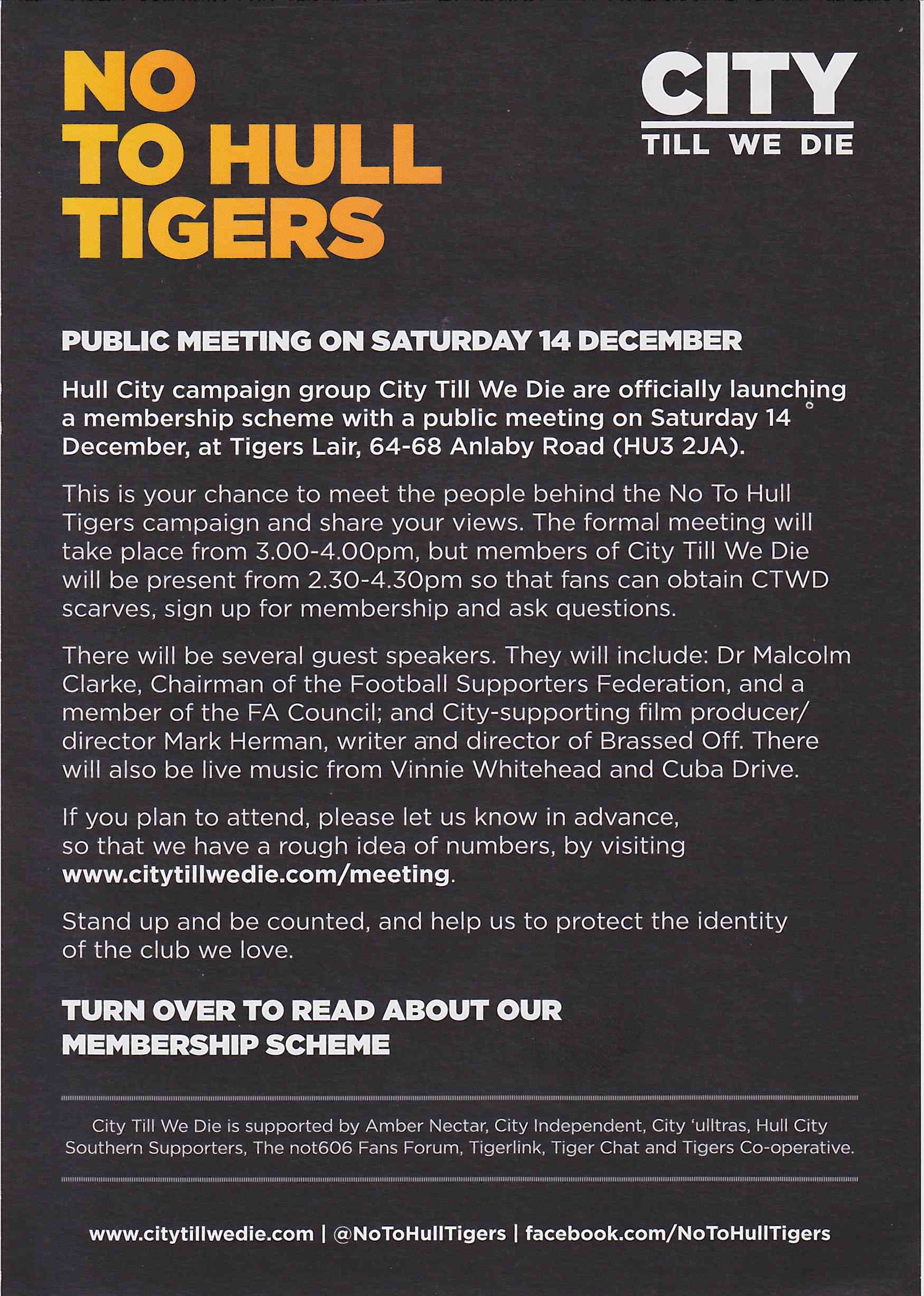 TigerTat OldHullCity X