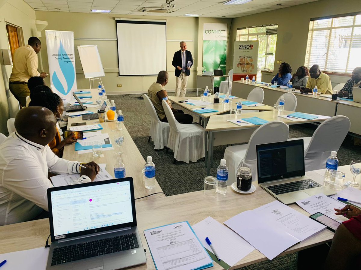 “Monitoring and inspection is an invaluable tool for the protection of fundamental rights and freedoms, which also foster trust in the Commission's work and encourage public confidence.” - ZHRC Head of Programmes at a Training Workshop on Monitoring & Inspections Manual in Harare