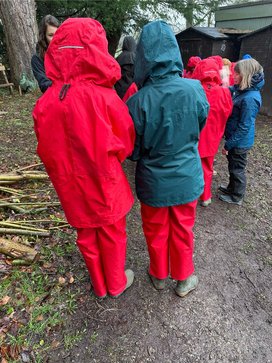 Day 2 at Castle Head. A wet morning does not dampening our spirits. Currently out in waterproofs and wellies taking part in orienteering! 🗺️ @RitaHindocha @BrookMeadAcad @TMETrust