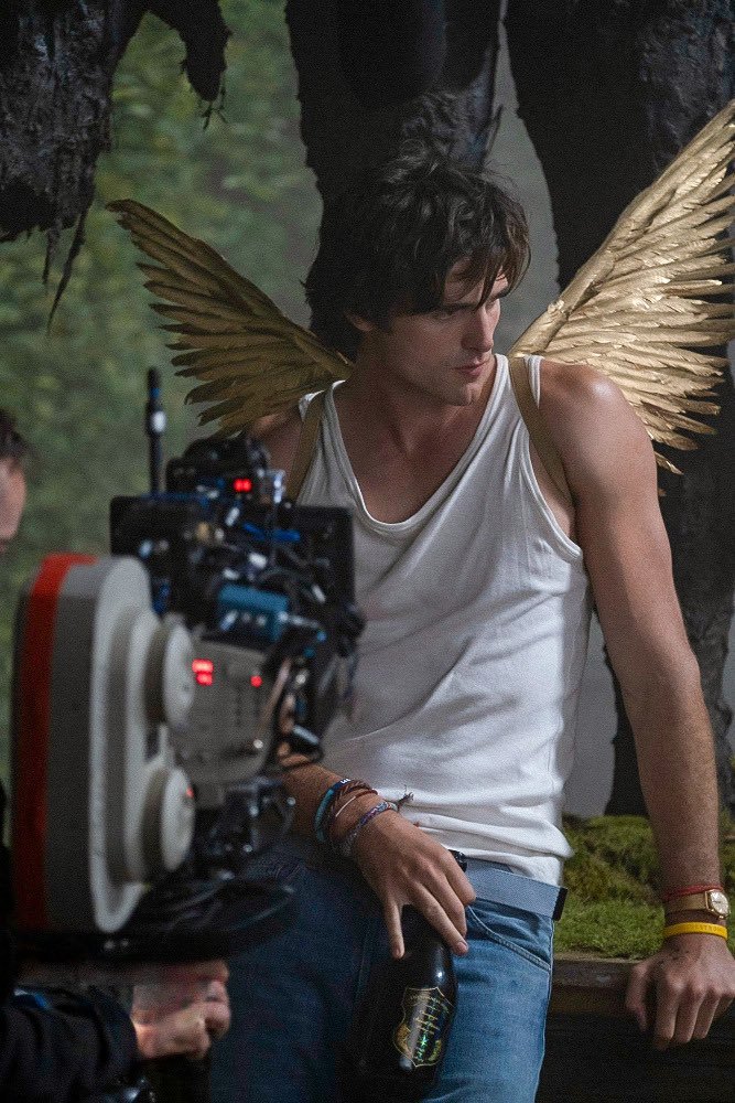 jacob elordi on the set of 'saltburn'
