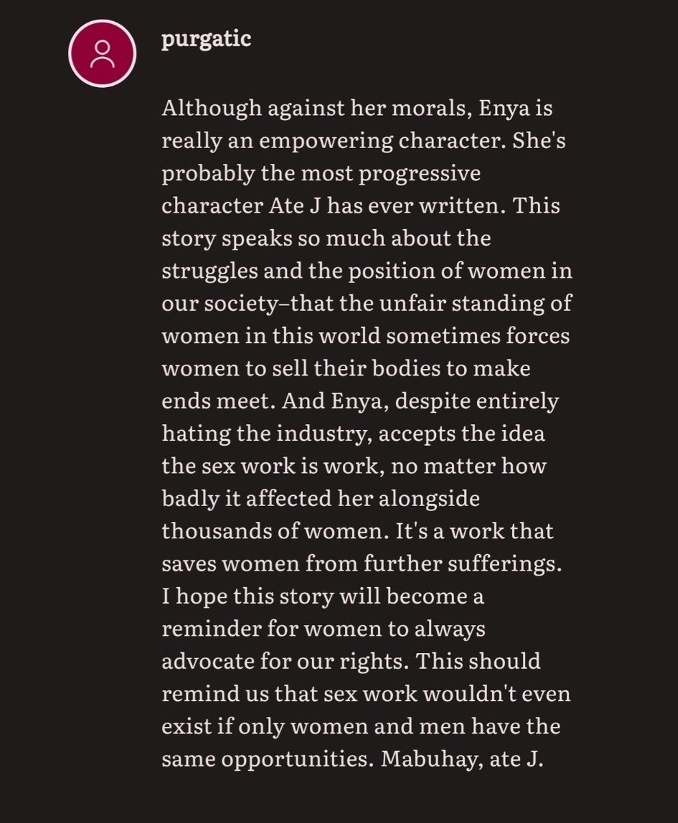 came across this comment and thought it was beautifully explained. never just skin deep is truly a masterpiece. 🥺❤️‍🩹