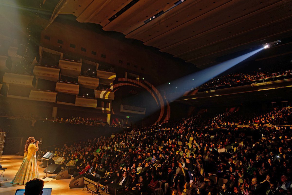 A girl from Rewa made it to The Royal Festival Hall London . Seeing the houseful auditorium cheering & clapping & whistling made me feel so loved & welcomed! Thank you London ! Just praying to god to keep guiding me the right path 🧿😇