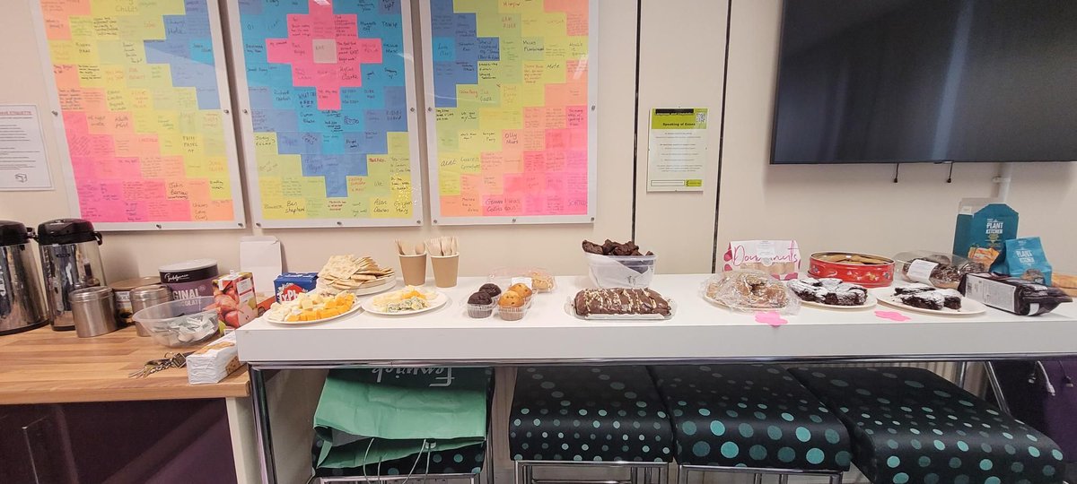 Please join us at our Treat Day in the Language and Linguistics Social Space. As depicted in our photos, the event is in full swing. The cakes are absolutely delightful. Help yourself to a treat and share your thoughts on our classes.