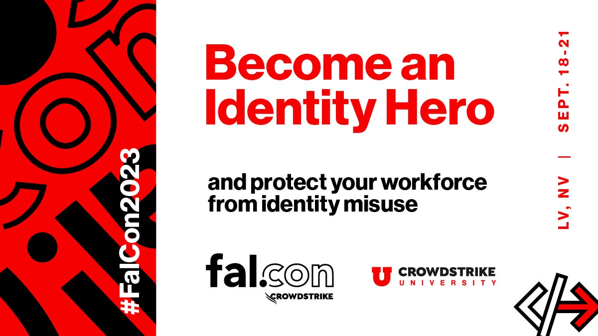 prabhjyot_mann's tweet image. 🔓 90% of breaches start with compromised credentials. 

Attend instructor-led training classes at #FalCon2023 to get a head start on the path to becoming a certified Identity Specialist on the @CrowdStrike Falcon platform. crwdstr.ke/6016k1qKk