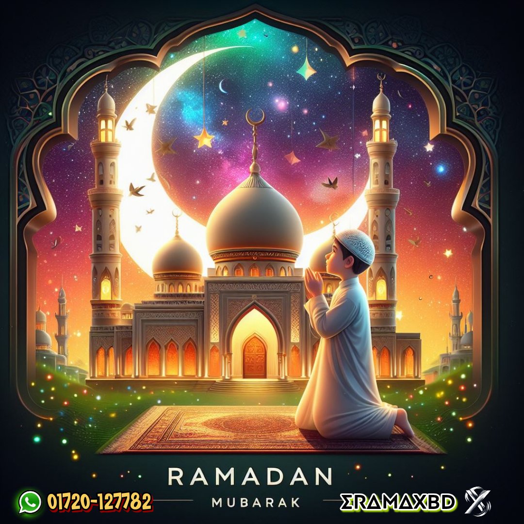 anupom9's tweet photo. 🌙 Ramadan Mubarak from EramaxBD! 

May this blessed month bring you peace, joy, and prosperity. 

Wishing you and your loved ones a spiritually fulfilling Ramadan filled with blessings and happiness. 

Ramadan Kareem! 🕌✨

✅ Upscale Your life
 📱+8801720-127782

#EramaxBD #Ad https://t.co/AH36KrYen0