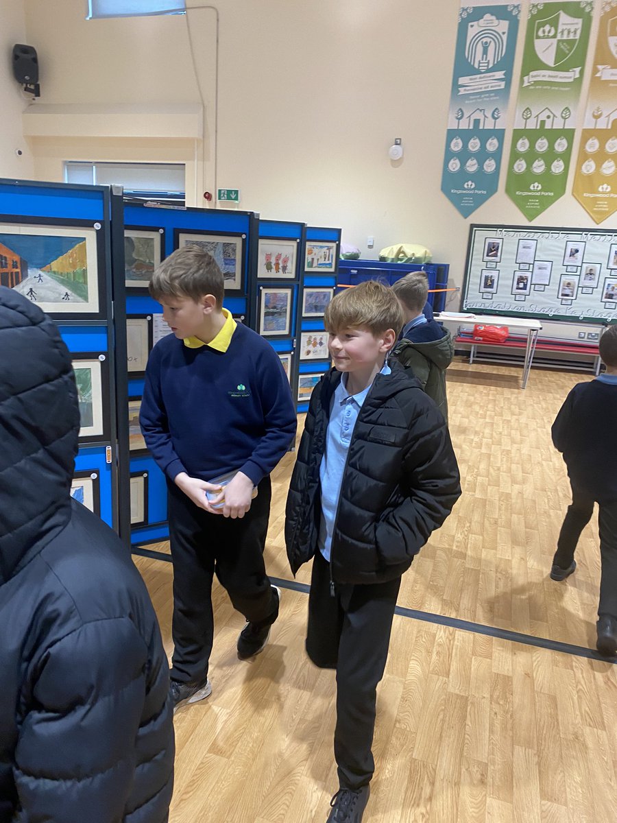 It was great looking around the art exhibition yesterday! Well done everyone for your great artwork! <a href="/HumberEdTrust/">Humber Education Trust</a>