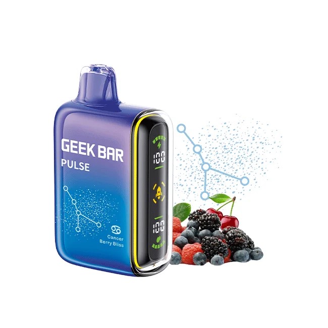 🍇 Elevate your vaping experience with Berry Bliss Geek Bar Pulse! 

 Indulge in the succulent fusion of mixed berries in our Geek Bar Pulse disposable vape, offering up to 15,000 puffs of pure satisfaction. 

💨 Get yours now: geekbarofficialsite.com/product/berry-…

#BerryBliss #GeekBarPulse