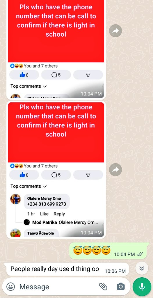 SeyiOjelabi's tweet image. Abeg Shey "LightDey" !
As an alumni of @lautechofficial, I'm glad this project initiative is still in use by students of its university.
"If there is one thing i love to do is to #SolveProblem and if there is one thing i love to leave behind it's a #legacy"
~ @SeyiOjelabi ~