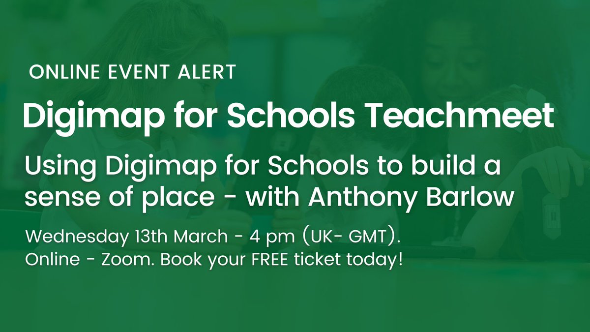 Register here for our TeachMeet-style event with Anthony Barlow <a href="/totalgeography/">Anthony Barlow</a> , "Using Digimap for Schools to build a sense of place", tomorrow at 4pm (GMT): ed-ac-uk.zoom.us/meeting/regist…

#GeographyTeacher #events