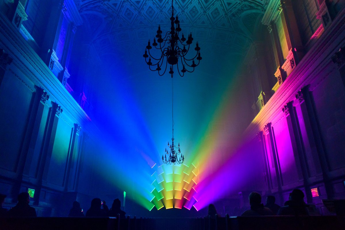 Experience ‘Second Nature’ by Rebecca Smith at St Mary Le Strand, 12-13 March. Viewers can explore a dynamic perception of space, and engage with issues of climate change, as part of the GLOW: Illuminating Innovation exhibition. ⬇️ kcl.ac.uk/events/second-… 📸 Richard Eaton