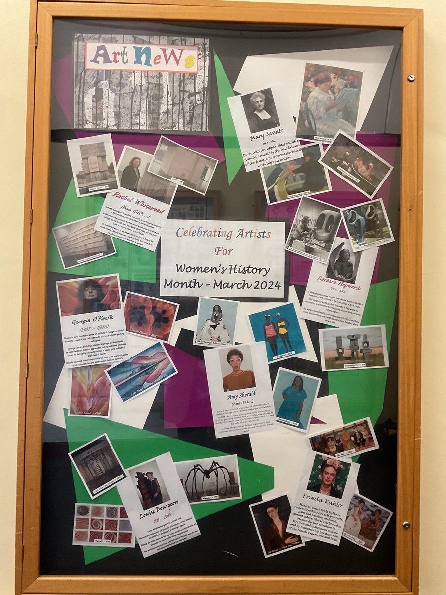 Art Dept. at Bolton School Girls’ Division tweet media