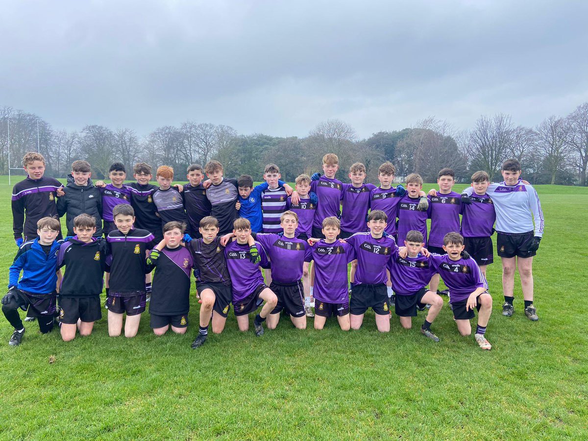 TerenureCollege's tweet photo. Well done to our our first-year footballers. They've clinched a spot in the plate final after a victory against St Colmcille's in the semi-final. https://t.co/3vQJXb9e7g