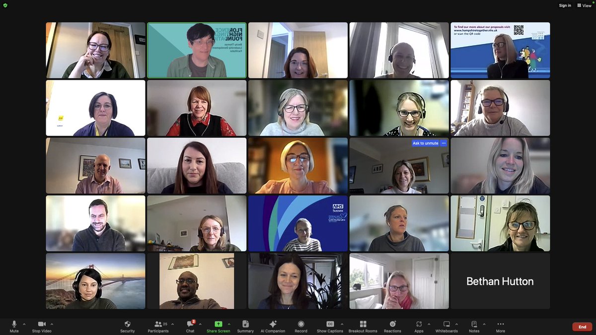 CuriousBecks's tweet image. Delighted to be welcoming #DirectorsOfNursing from the South East of England to their #FNFLeadershipProgramme today 

Looking forward to hearing about their childhood hero’s and how that translates into leadership approaches and styles  

@FNightingaleF @NHSEngland