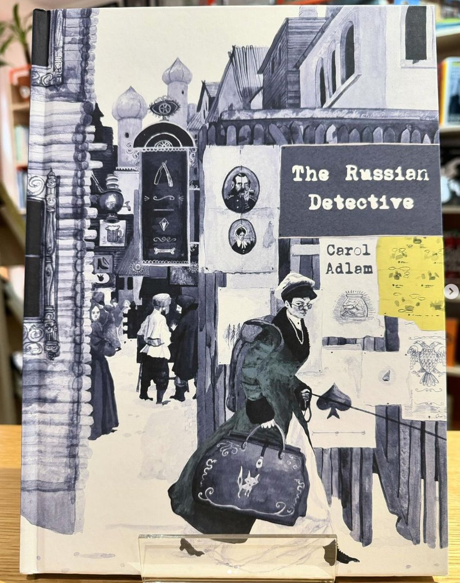 Thank you very much to #diallanebooks and @waterstones in Chichester for stocking #TheRussianDetective from @JonathanCape  @penguinukbooks! 

If anyone spots any copies out in the wild please send me a photo...