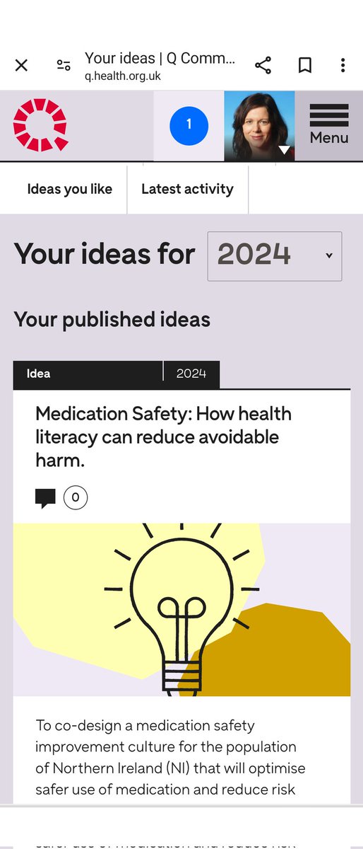 For @theQCommunity members - support our idea for the QCommunity Exchange to promote medication safety through a health literacy lens @HSCQI @msonetwork @IMSN_ie @HealthFdn @theHSSIB @NationalQPS