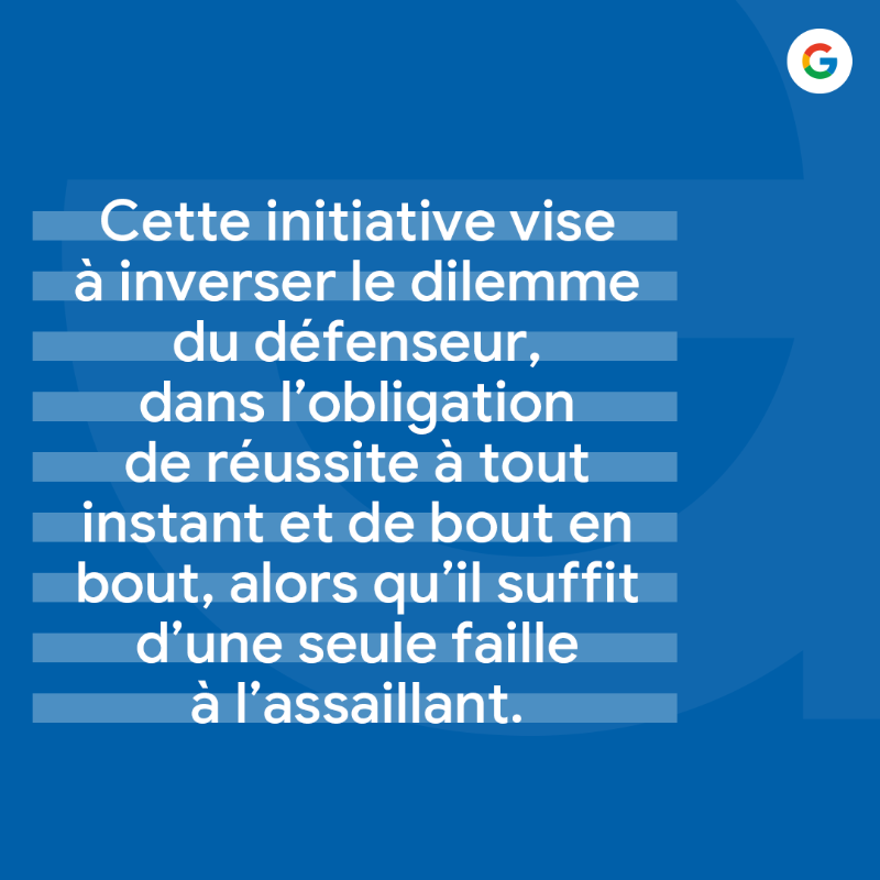GoogleEnFrance's tweet photo. "L'IA a le potentiel de renforcer plutôt qu'affaiblir les cyberdéfenses mondiales" selon Sundar Pichai, CEO de Google. 
L'article sur ➡️  https://t.co/iHZmpcLVPN