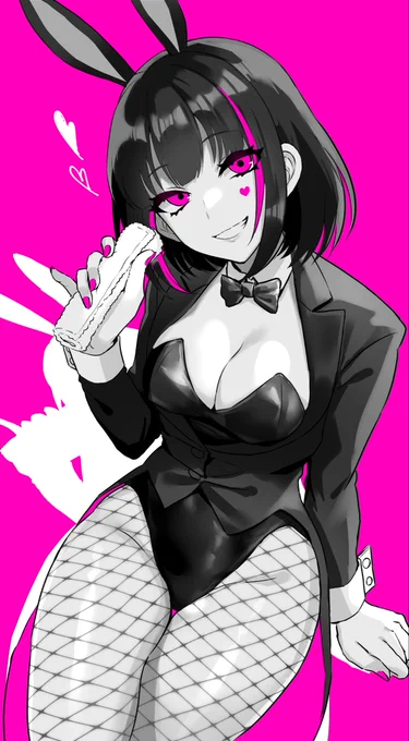 バニー服を描きたくなったので… #絵しぼり 