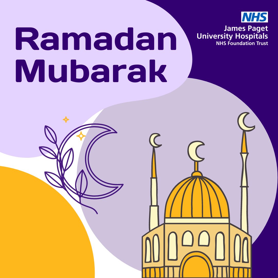 Ramadan Mubarak to all those in the community and our staff who are observing this sacred month.