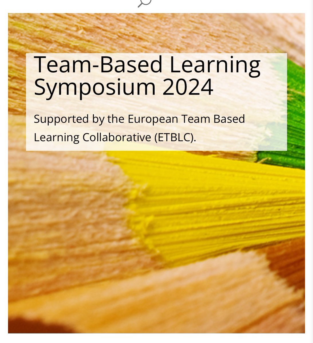 Excited to announce that the 2024 European @TBLearning Team Based Learning symposium is happening this summer in Manchester! Keynote speakers include Larry Michaelson and Judy Currey Call for abstracts now open sites.manchester.ac.uk/etblc-symposiu… #TBL #pedagogy @FBMH_UoM @OfficialUoM