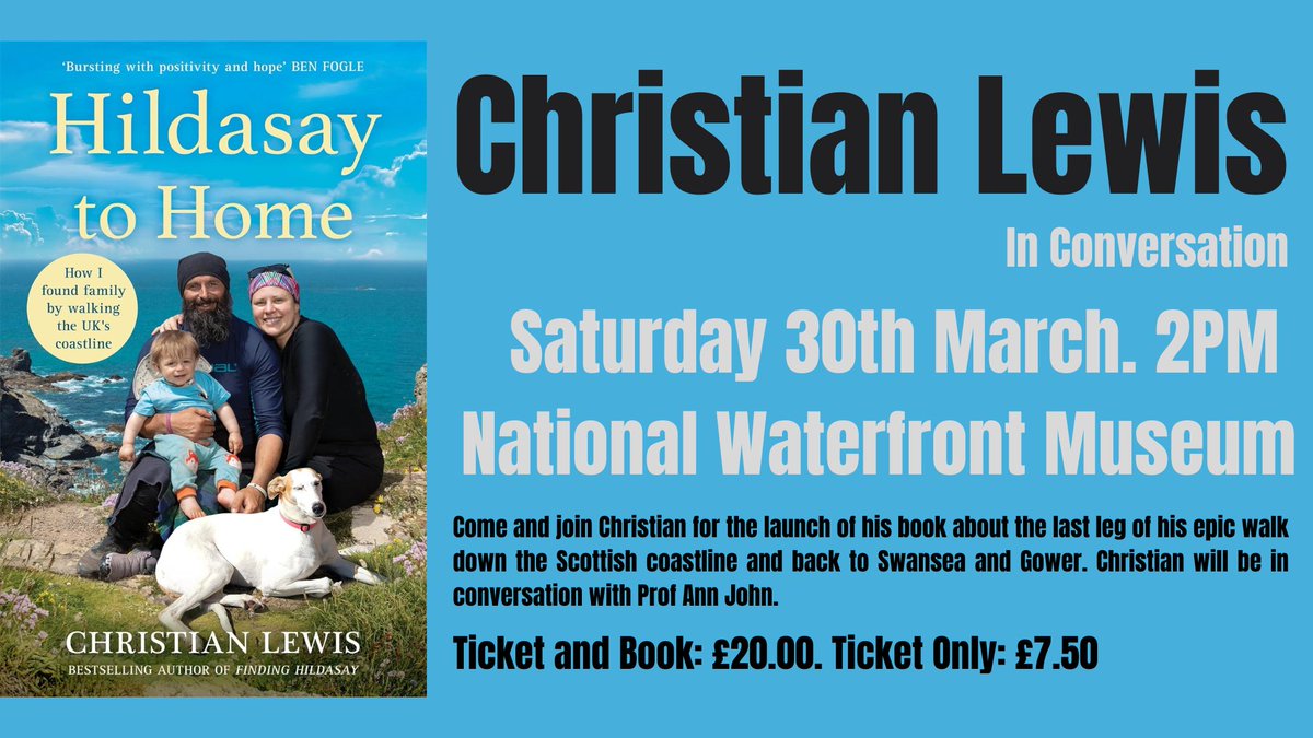 Now Booking! @chriswalksuk Tix and info - shorturl.at/zBC14