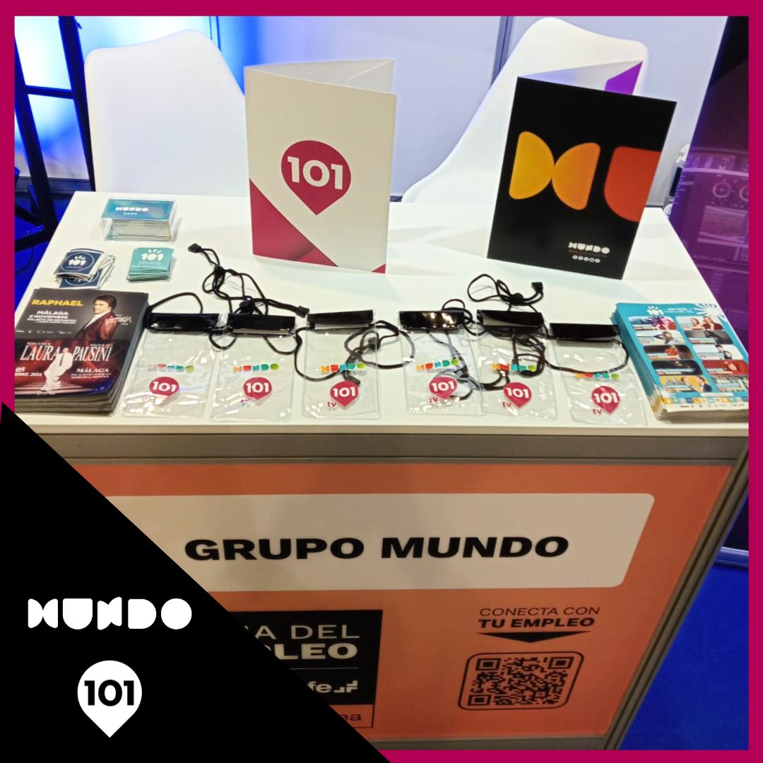 Grupo Mundo (@grupo_mundo) on Twitter photo Hoy <a href="/Grupo_Mundo/">Grupo Mundo</a> y <a href="/101tvMalaga/">101TV Málaga</a> en La Feria del Empleo <a href="/malagaimfe/">IMFE</a> - <a href="/malaga/">Ciudad de Málaga</a> .
Aída Marañón y Yolanda Rodríguez se encuentran en nuestro stand para resolver todas las dudas e inquietudes que os puedan surgir.
¿Quieres ser parte de nuestro equipo? ¡Conócenos!📺🎸🎵 Hoy <a href="/Grupo_Mundo/">Grupo Mundo</a> y <a href="/101tvMalaga/">101TV Málaga</a> en La Feria del Empleo <a href="/malagaimfe/">IMFE</a> - <a href="/malaga/">Ciudad de Málaga</a> .
Aída Marañón y Yolanda Rodríguez se encuentran en nuestro stand para resolver todas las dudas e inquietudes que os puedan surgir.
¿Quieres ser parte de nuestro equipo? ¡Conócenos!📺🎸🎵