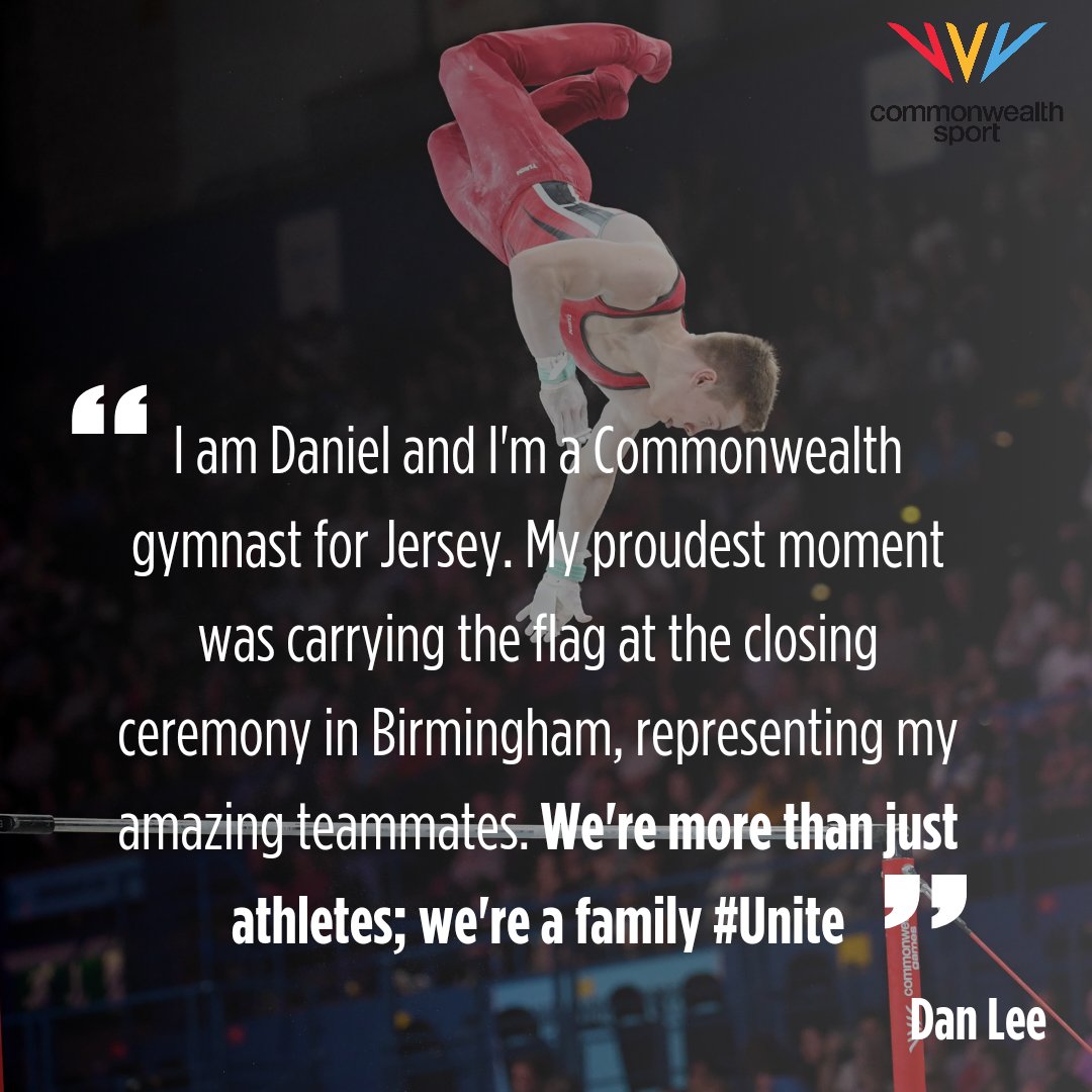 "We're more than just athletes; we're a family"
#unite #commonwealthsport