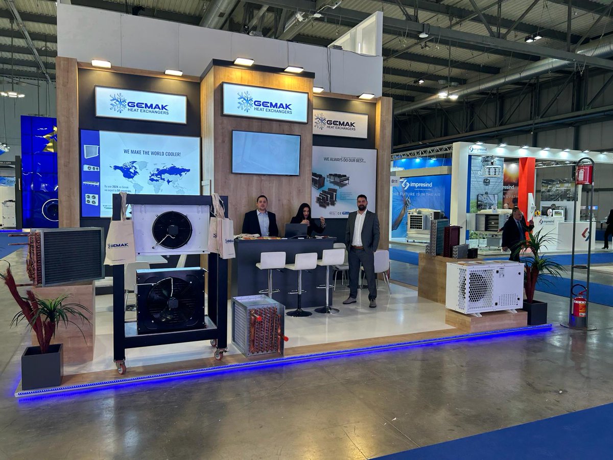 GemakSogutma's tweet photo. Today is the first day of MCE Milano!
Our Export Team will be happy to see you in our stand & answer all your questions. Come visit us at 📍Stand B-11 Hall:9 to learn more about our products.
#expo #expocomfort #MCE2024 #Milano #italy #HVAC #gemakheatexchangers #cooling https://t.co/p4WjwKOvut
